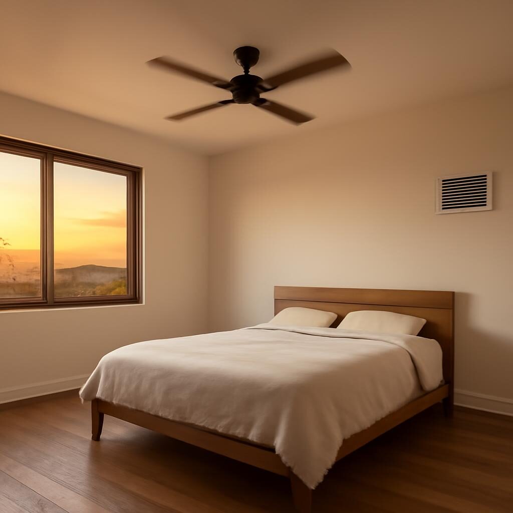 Ventilation nocturne et confort thermique en chambre