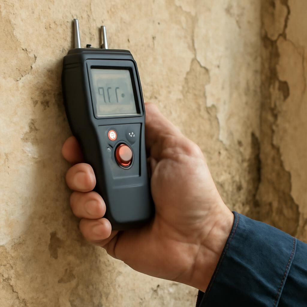 Mesure humidite mur diagnostic batiment