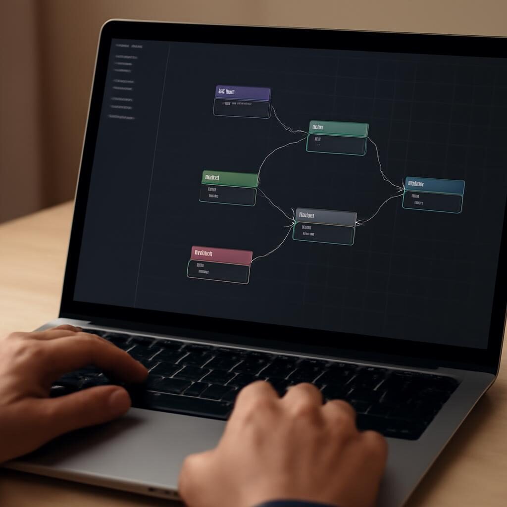 Canvas Grasshopper avec composants connectés